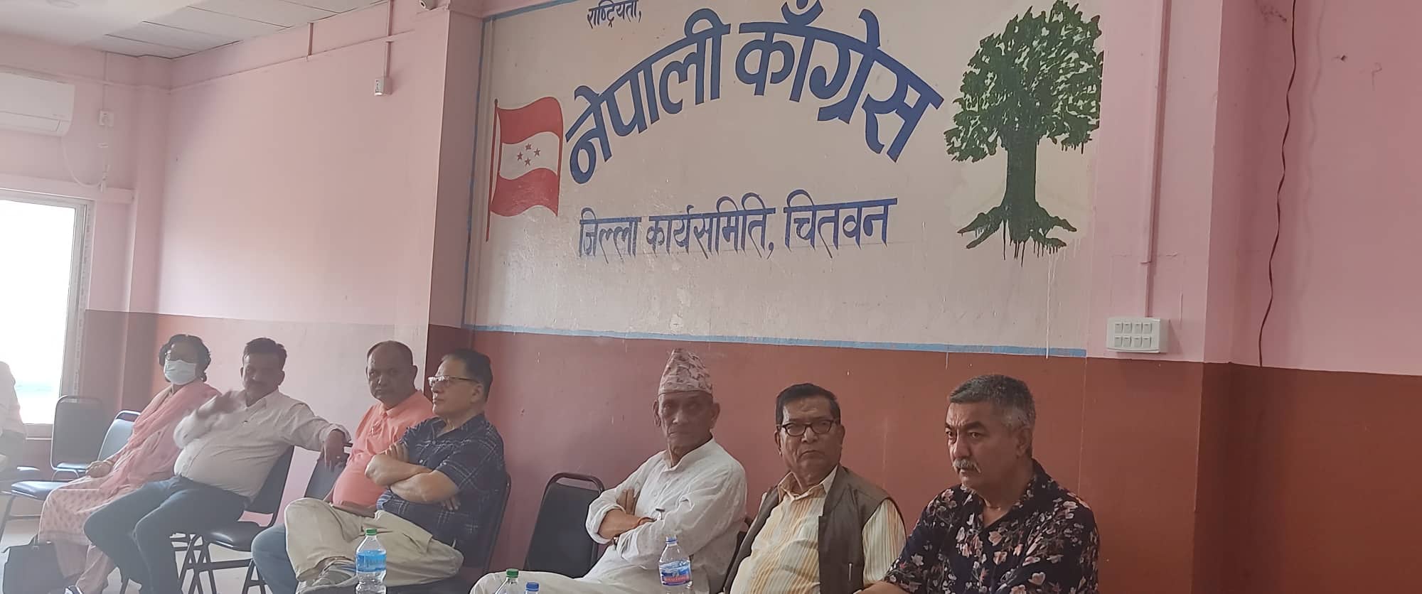 भरतपुरमा स्वतन्त्र उम्मेदवारी घोषणा गर्ने कांग्रेस कार्यकर्ताको कार्यक्रम स्थगित